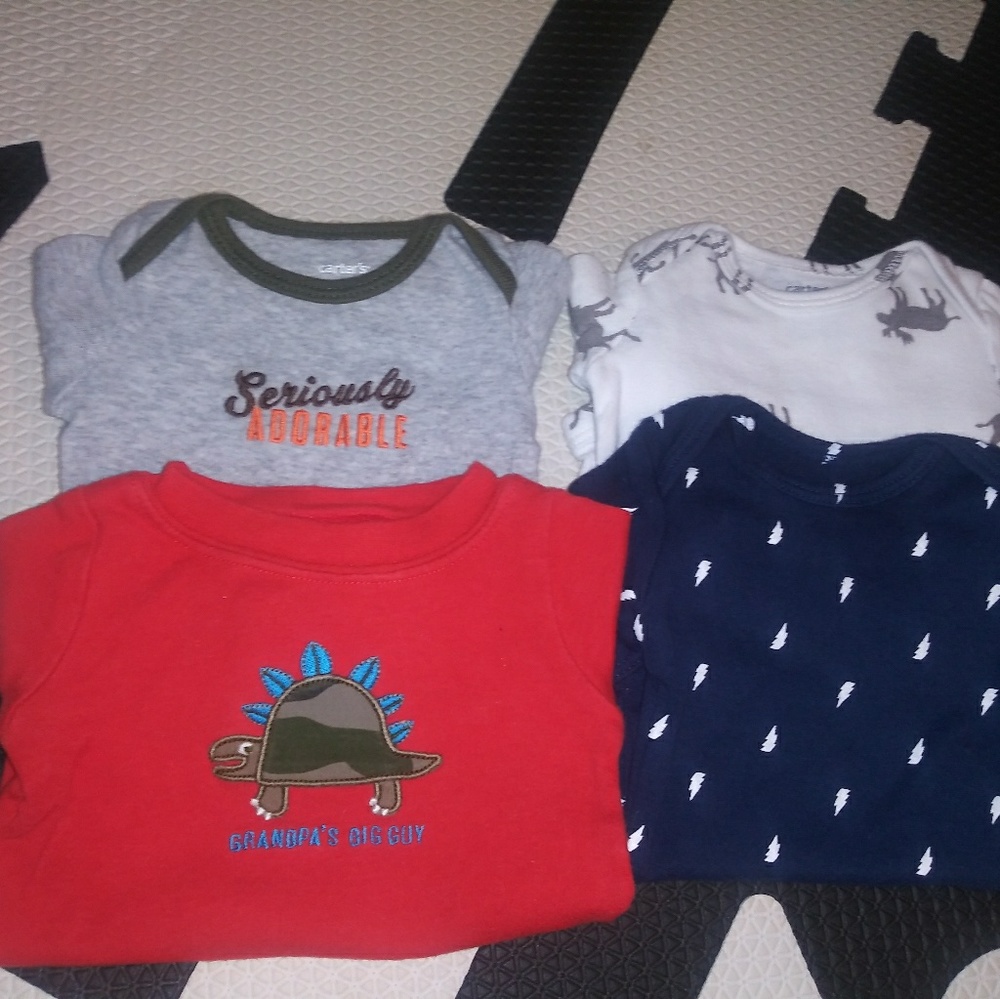 Newborn long sleeve onesies